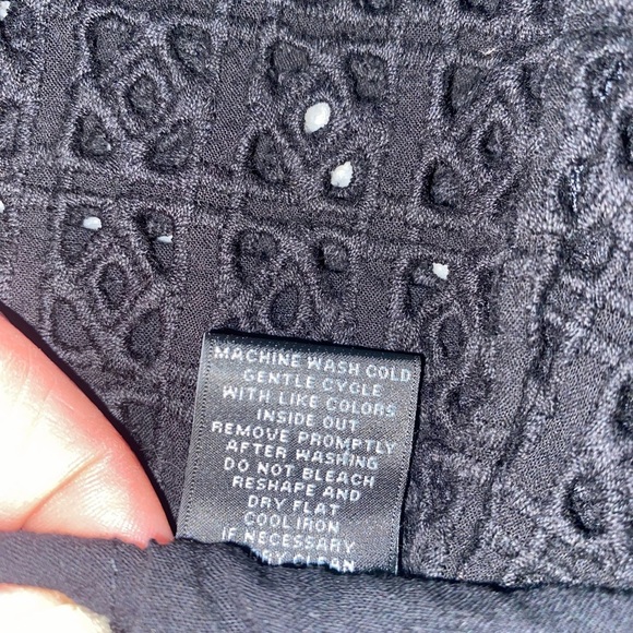 Investments Black **A-Line** Knee **Length Skirt** - Picture 7 of 12